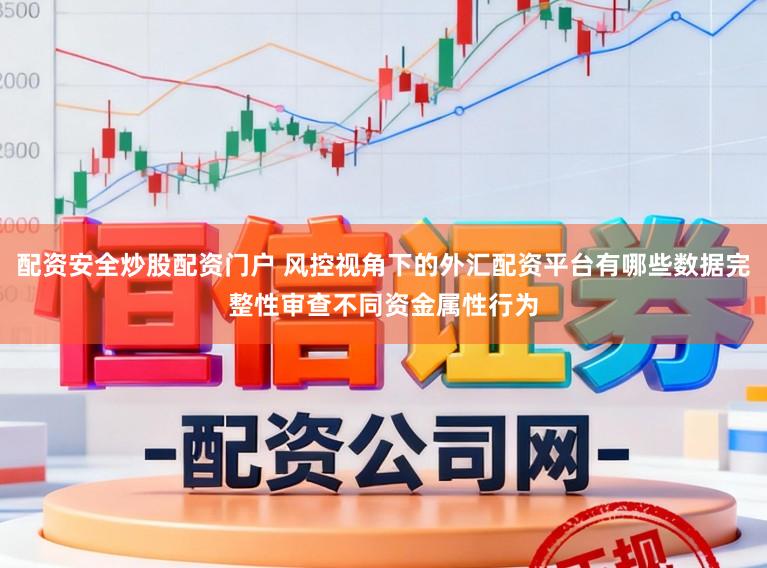 配资安全炒股配资门户 风控视角下的外汇配资平台有哪些数据完整性审查不同资金属性行为