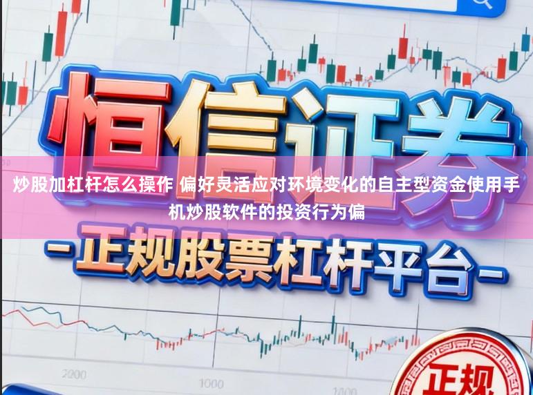 炒股加杠杆怎么操作 偏好灵活应对环境变化的自主型资金使用手机炒股软件的投资行为偏